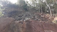 Batu Lava Basal yang Berbentuk Bantal