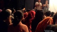 Salah satu pengisi acara dari Thailand dan Founder papermoon