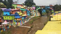 Kampung Jodipan menjadi kampung warna warni dan sekarang berubah seiring menjadi destinasi wisata di Kota Malang (Foto: BN8/JKT)