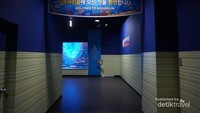 Salah satu ruangan Aquarium di Fisheries Science Museum