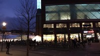 Area Mesjid Ulu Camii Utrecht tempat pelaksanaan bazaar akhir tahun