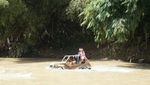 Wisata Offroad Melintasi Sungai di Bejiharjo, Yogyakarta