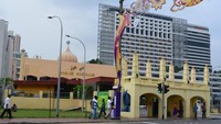 Masjid Angullia di Little India