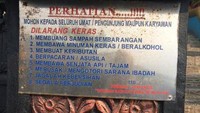 Peraturan yang perlu dipatuhi