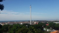 Memandangi Kota Melaka dari ketinggian