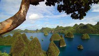 Wayag, yang menjadi ciri khas Raja Ampat (Wilman Latief/ dTraveler)
