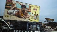 Billboard iklan di Uganda