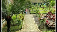 Anak tangga taman