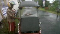 Bentor anti hujan (dok. Afif/detikTravel)
