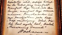 Salah Satu Surat Bung Karno