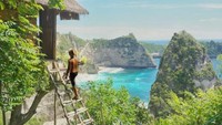 view di rumah pohon