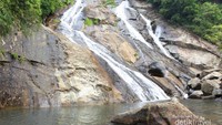 Air Terjun Bayang Sani tingkat pertama