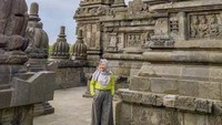 Salah satu sudut di Candi Prambanan