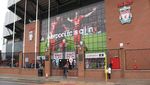 Youll Never Walk Alone di Stadion Anfield, Liverpool