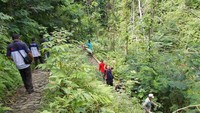 Jalur turun bukit pronojiwo2 (dok. Pemkab Sleman)