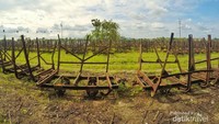 Bekas-bekas lori pengangkut tebu di masa lalu