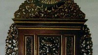 Pemisah ruangan bergaya Baroque abad ke-18