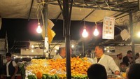 Salah satu kedai di Djemaa el Fna