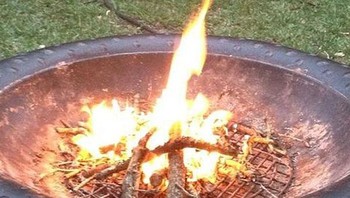 Anjing pun bisa menyemburkan api layaknya naga. Foto: Bored Panda