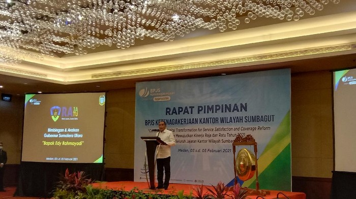 Gubsu Edy Rahmayadi (Ahmad Arfah-detikcom)