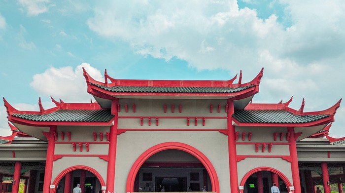 Ilustrasi Bangunan China