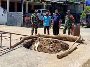 Hujan Bikin Akses Antar Kecamatan di Trenggalek Ambles