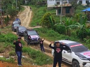 Garang di Jalan, Komunitas Ini Ikut Ulurkan Tangan Bagi Korban Gempa Sulbar