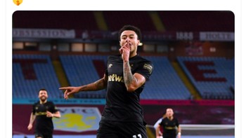 Banyak dicerca performanya belakangan ini, dua golnya membuat Lingard membungkam para pengkritiknya. Foto: istimewa