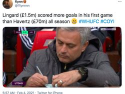 Meme Kocak Lord Lingard Jebloskan Dua Gol