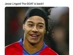 Meme Kocak Lord Lingard Jebloskan Dua Gol
