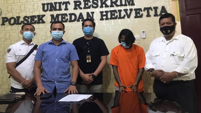 Polisi tangkap pencuri di Medan (dok. Istimewa)