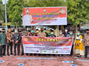 Menuju Zona Integritas, Polres Enrekang Komitmen Beri Pelayanan Terbaik