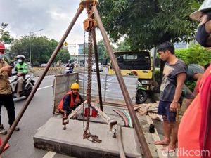 Bila Galian Mampang Kelar, Kabel Listrik di Tiang Pun Akan Masuk ke Tanah