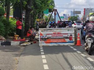 Galian Manhole di Mampang Disebut Selesai 95%, Rampung Minggu Depan