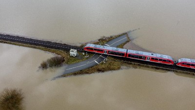 Salju Mencair, Banjir Bandang Rendam Wilayah Jerman