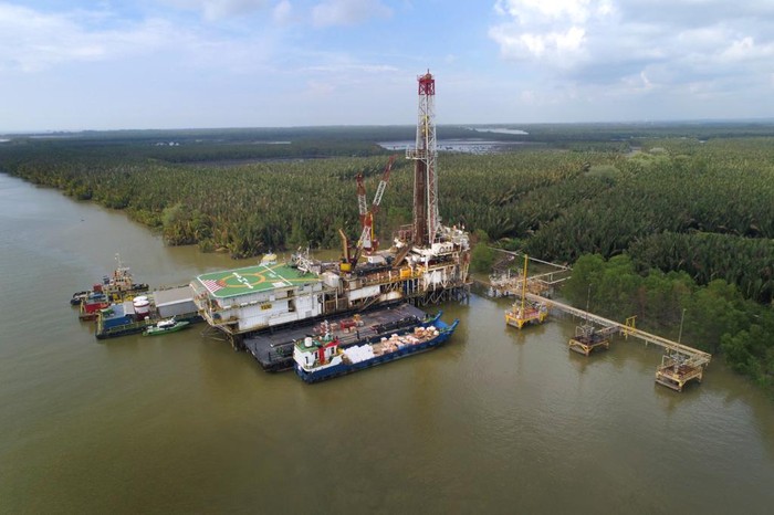 Swamp Rig Pertamina Hulu Mahakam