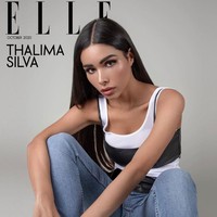 Salah satu triknya untuk menjaga penampilan adalah minum satu liter jus bayam setiap hari. Aku minum lebih dari satu liter setengah jus bayam setiap hari. INi yag aku lakukan untuk punya perut rata, Foto: Instagram @thalima.silva