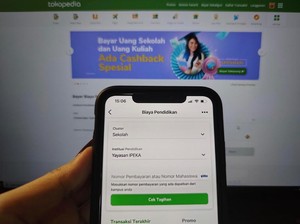 Transaksi Biaya Pendidikan di Tokopedia Naik Lebih dari 4x Lipat