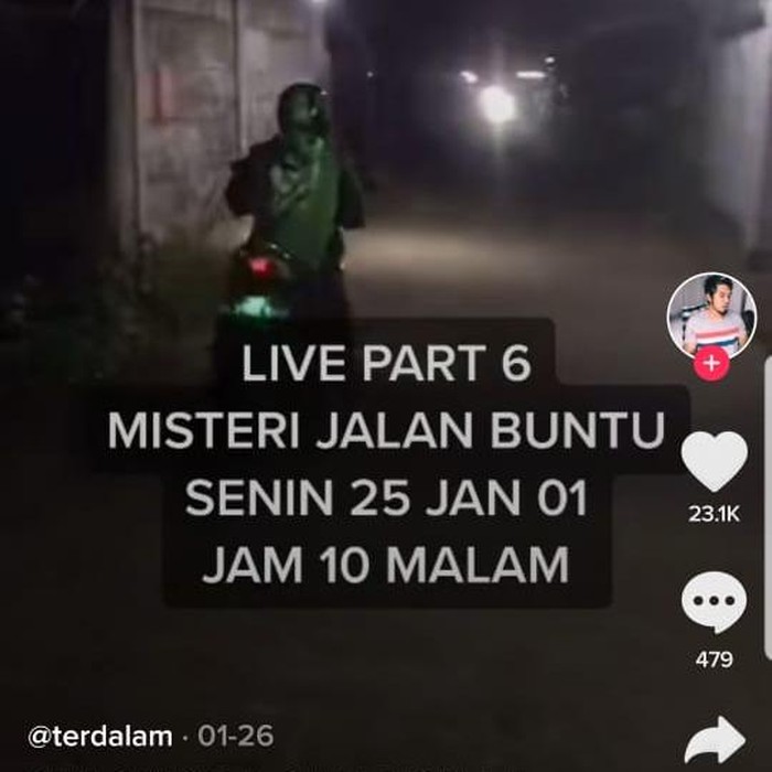 Video viral Jalan Buntu.