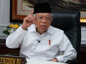 Wapres Maruf Amin Divaksin COVID-19 Hari Ini