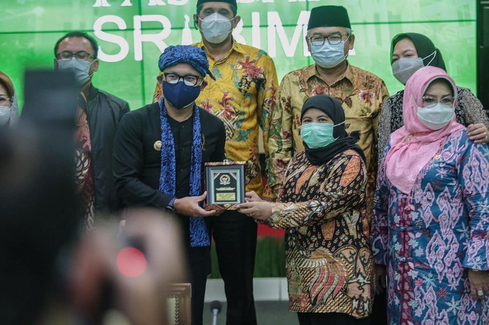 Wali Kota Bogor Bima Arya menerima kunjungan spesifik Anggota Komisi VIII DPR RI di Paseban Sri Bima, Balai Kota Bogor