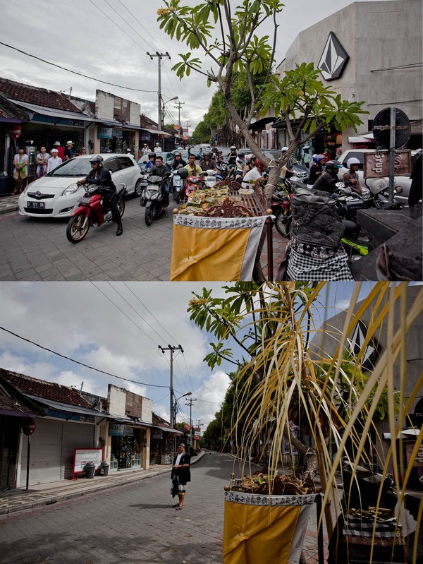 Sebuah penyambutan tahun baru yang berbeda, yaitu dengan kesunyian, ketenangan, lengang dan sepi, itulah sebabnya semua warga pada saat hari raya Nyepi tersebut tidak boleh bepergian, menghidupkan api, membuat kegaduhan ataupun bersenang-senang. Ulet Ifansasti/Getty Images Sebuah penyambutan tahun baru yang berbeda, yaitu dengan kesunyian, ketenangan, lengang dan sepi, itulah sebabnya semua warga pada saat hari raya Nyepi tersebut tidak boleh bepergian, menghidupkan api, membuat kegaduhan ataupun bersenang-senang. Ulet Ifansasti/Getty Images