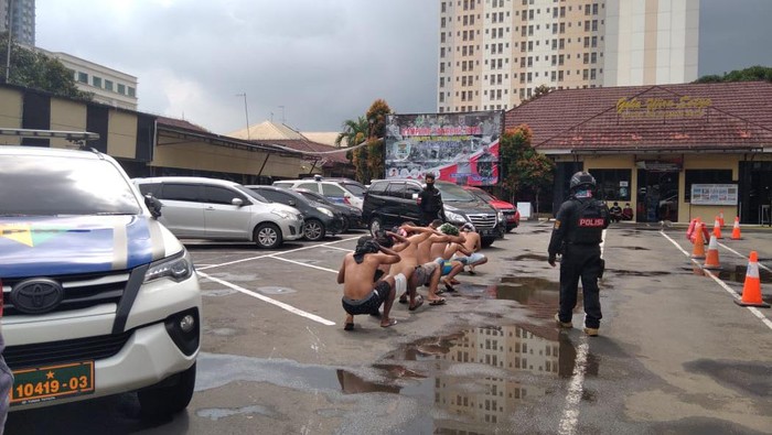 7 pak ogah di Margonda, Depok, Jawa Barat diringkus (Dok Istimewa)