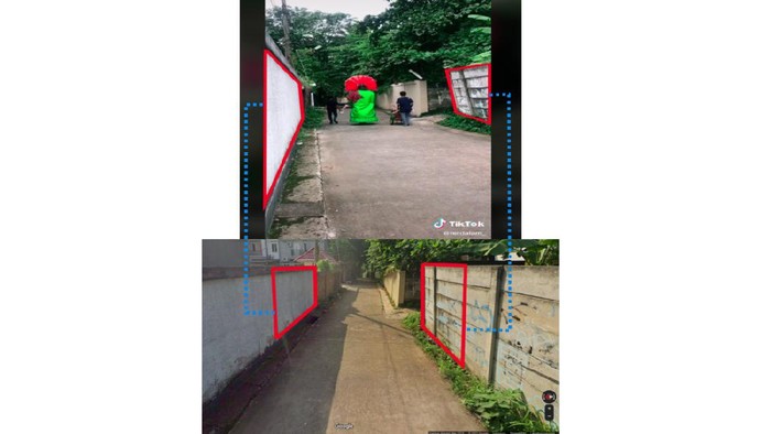 Akses jalan buntu di Depok