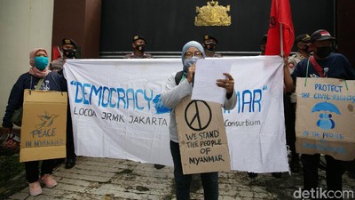 Aksi Solidaritas untuk Myanmar