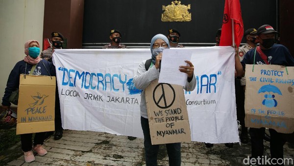 Aksi Solidaritas untuk Myanmar