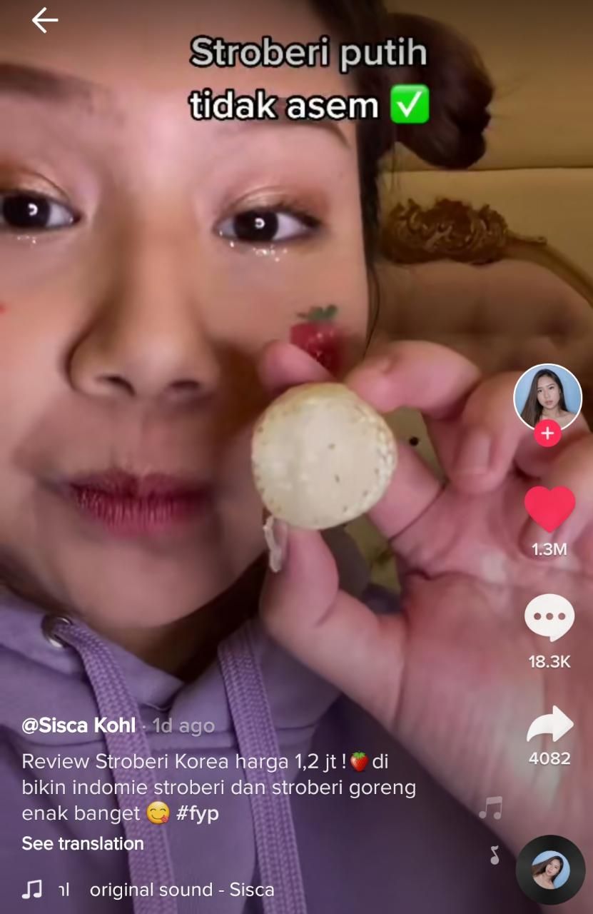 Beli Stroberi Korea Rp 1,2 Juta, Netizen Ini Bikin Indomie Stroberi!