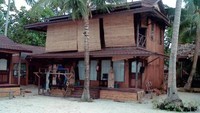 Penginapan di Derawan.