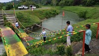 Lokasi nan sejuk dengan sungai yang airnya jernih