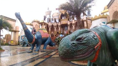 Ada Dinosaurus di Kota Batu